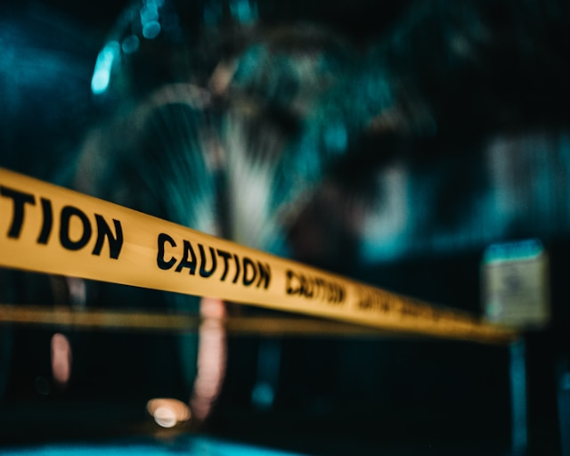 caution tape for wrong death in atlanta